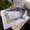 Apples & Grapes cushion printed canvas Apples & Grapes cushion printed canvas