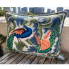 Acanthus & Birds cushion (light)