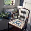 Artichoke 1 stitched as a chairseat and cushion