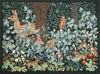 Woodland Wide needlepoint kit for stool top or bolster cushion Woodland Wide needlepoint kit for stool top or bolster cushion