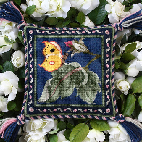 Butterfly miniature needlepoint kit