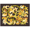 Marquetry (gold) - dark grey background Marquetry (gold) - dark grey background