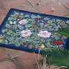 Rose Garden rug (blue) Rose Garden rug (blue)