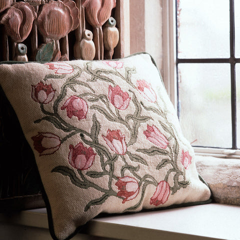 Pink Tulips at Kelmscott Manor