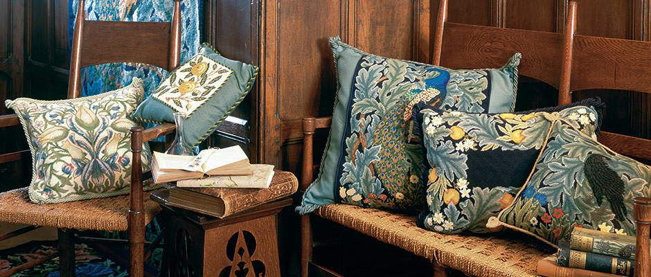 Cushions and pillows