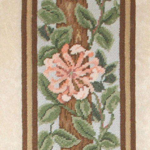 Honeysuckle Bellpull (grey background)