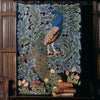 Peacock needlepoint kit as a wall hanging