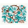 Marquetry (turquoise)