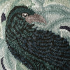 Closeup detail of the Raven tapestry kit